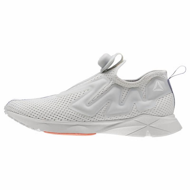Pantofi Sport Reebok Pump Supreme Jacquard Tape Dama Gri/Albastri/Albi Romania DM2572WA